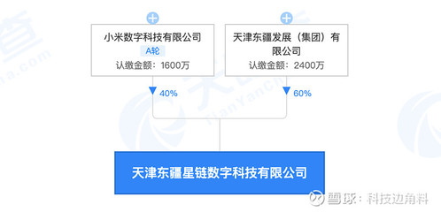 小米数科布局天津东疆星链 新注册公司的商业版图与行业影响